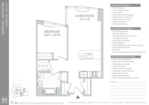88 Regent Street Studio-2 Beds Apartment for Rent - Photo Gallery 51